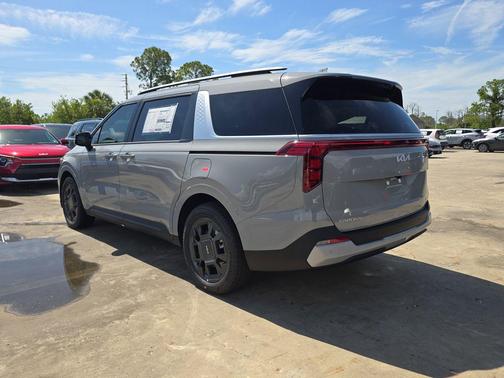 Ceramic Silver 2026 Kia Carnival Hybrid EX
