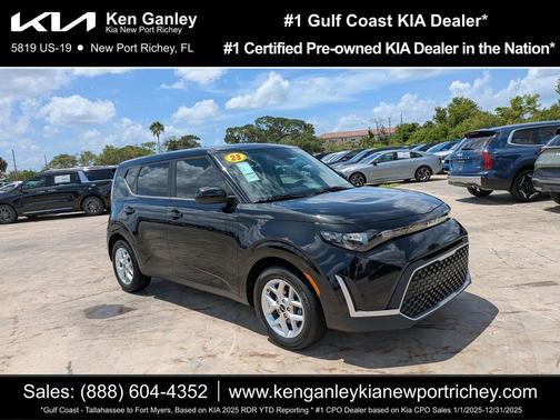 Fusion Orange 2023 Kia Soul LX