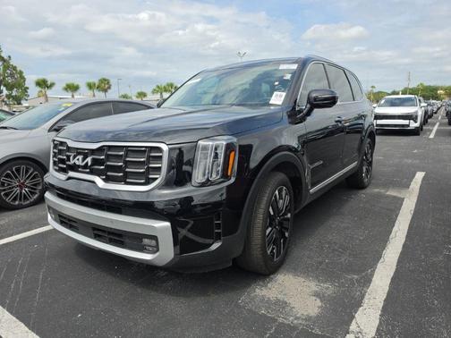 Ebony Black 2024 Kia Telluride SX