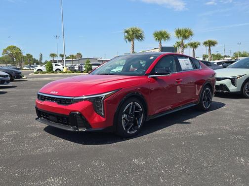 Currant Red 2026 Kia K4 GT-LINE
