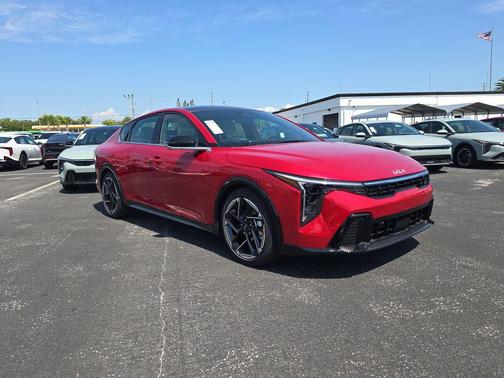 Currant Red 2026 Kia K4 GT-LINE