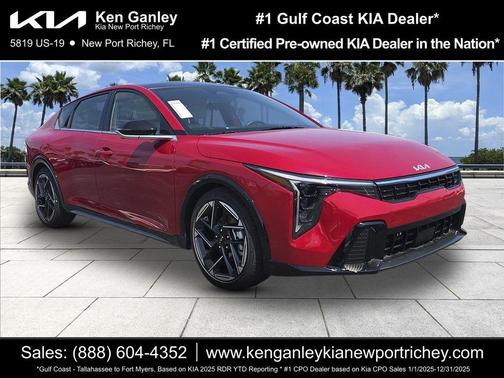 Currant Red 2026 Kia K4 GT-LINE