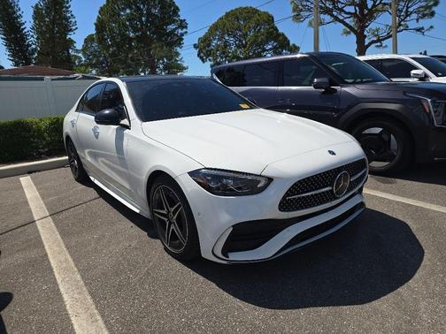Polar White 2023 Mercedes-Benz C-Class C 300
