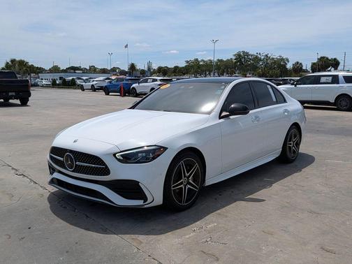 Polar White 2023 Mercedes-Benz C-Class C 300