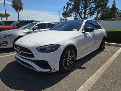 Polar White 2023 Mercedes-Benz C-Class C 300