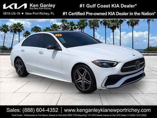 Polar White 2023 Mercedes-Benz C-Class C 300