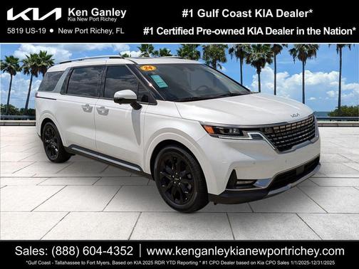 Snow White Pearl 2024 Kia Carnival SX Prestige