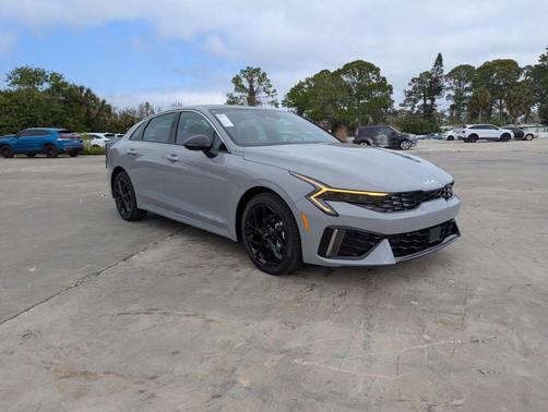 Wolf Gray 2026 Kia K5 GT-Line