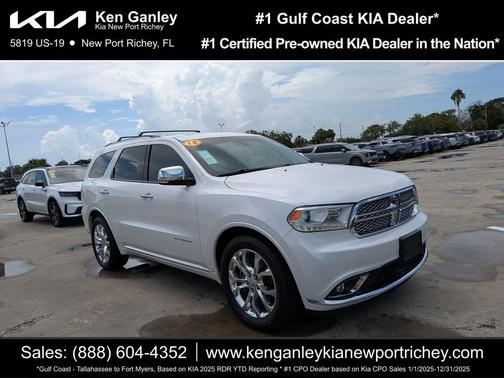 Vice White 2018 Dodge Durango Citadel