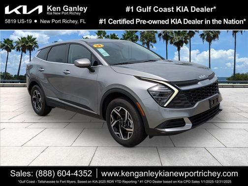 Steel Gray 2024 Kia Sportage LX