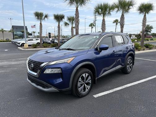 Caspian Blue 2021 Nissan Rogue SV