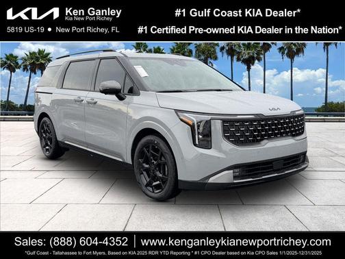 Ceramic Silver 2026 Kia Carnival SX