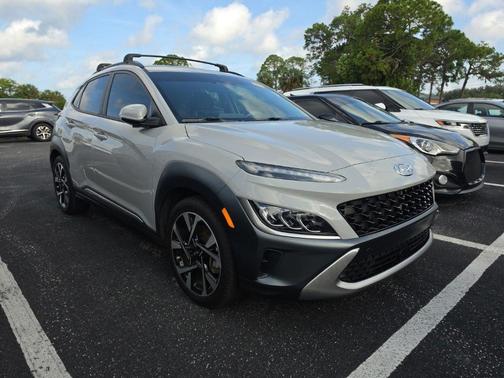 Cyber Silver 2022 Hyundai KONA Limited