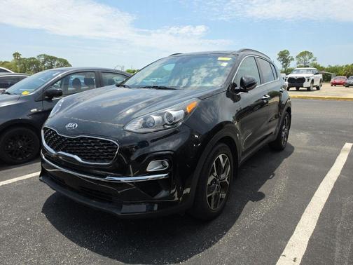 Black Cherry Pearl 2020 Kia Sportage EX