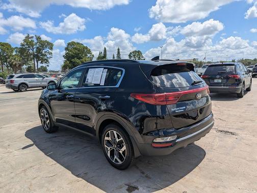 Black Cherry Pearl 2020 Kia Sportage EX