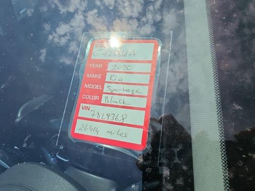 Black Cherry Pearl 2020 Kia Sportage EX