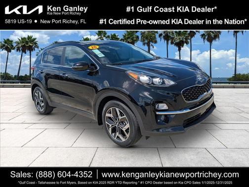 Black Cherry Pearl 2020 Kia Sportage EX