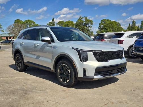 Ivory Silver 2026 Kia Sorento S