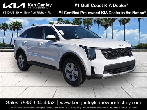Glacial White Pearl 2026 Kia Sorento LX