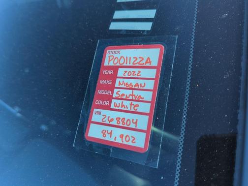 2022 Nissan Sentra SV