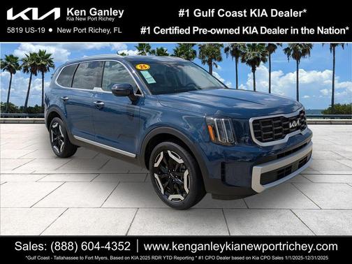 Midnight Black 2025 Kia Telluride S
