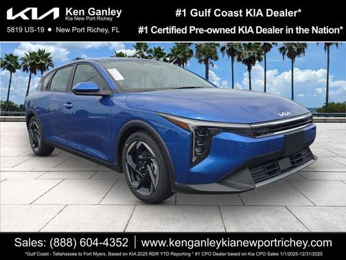 Wave Blue 2026 Kia K4 EX
