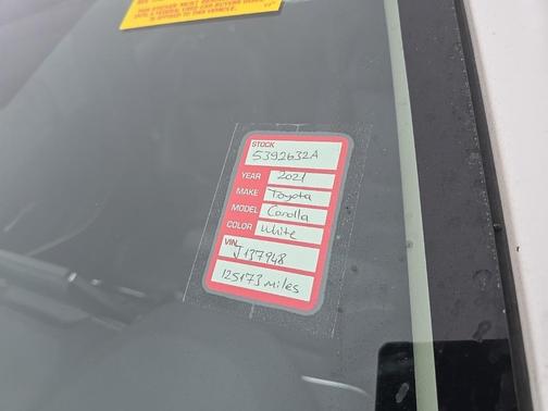 2021 Toyota Corolla XLE