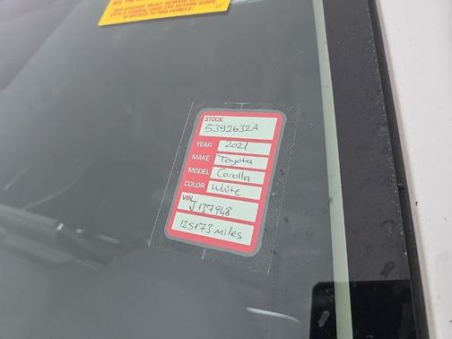 2021 Toyota Corolla XLE