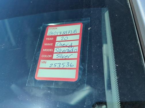 2020 Chevrolet Silverado 1500 Custom