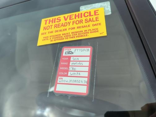 Polar White 2019 Mercedes-Benz C-Class C 300