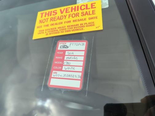 Polar White 2019 Mercedes-Benz C-Class C 300