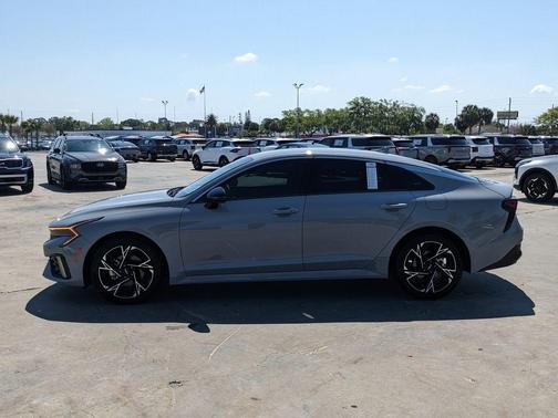 Wolf Gray 2025 Kia K5 GT-Line