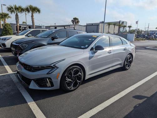 Wolf Gray 2025 Kia K5 GT-Line