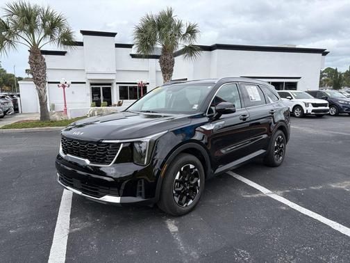 Ebony Black 2025 Kia Sorento S