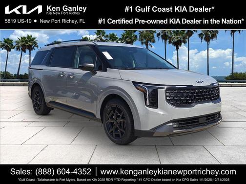 Ceramic Silver 2026 Kia Carnival SX Prestige