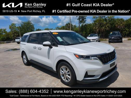 Snow White Pearl 2022 Kia Carnival LXS
