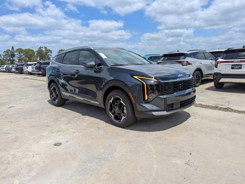 Gravity Gray 2026 Kia Sportage Hybrid EX