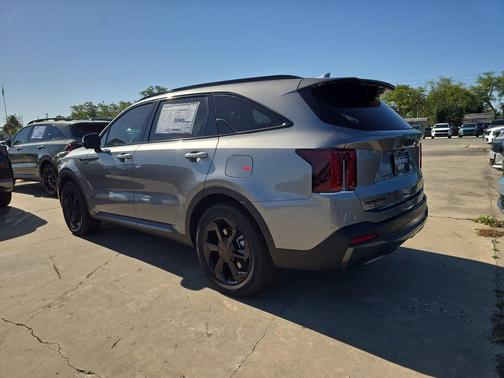 Steel Gray 2026 Kia Sorento Hybrid X-LINE SX PRESTIGE