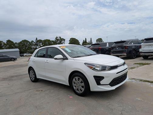 Clear White 2023 Kia Rio S