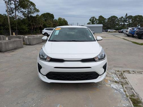 Clear White 2023 Kia Rio S