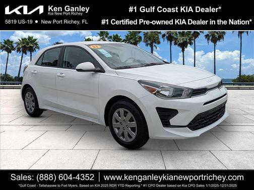 Clear White 2023 Kia Rio S