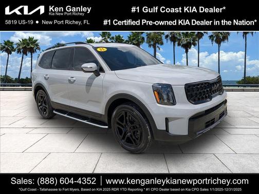 Wolf Gray 2025 Kia Telluride EX X-Line