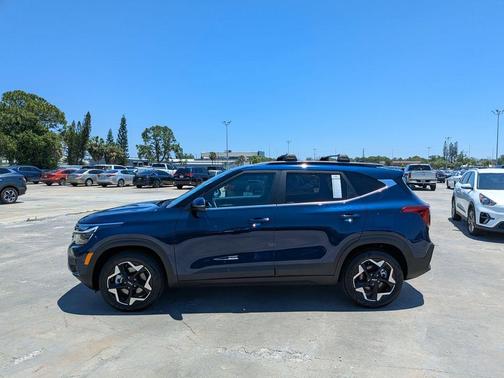 Dark Ocean Blue 2025 Kia Seltos EX
