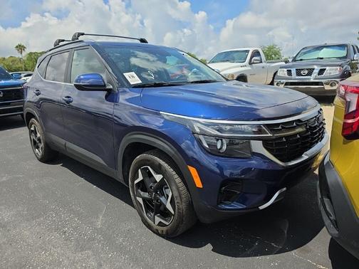 Dark Ocean Blue 2025 Kia Seltos EX