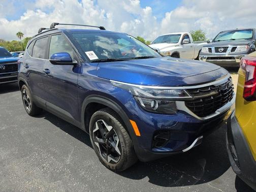Dark Ocean Blue 2025 Kia Seltos EX
