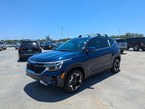 Dark Ocean Blue 2025 Kia Seltos EX