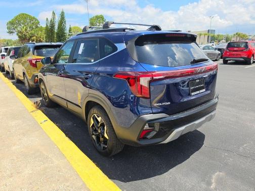 Dark Ocean Blue 2025 Kia Seltos EX