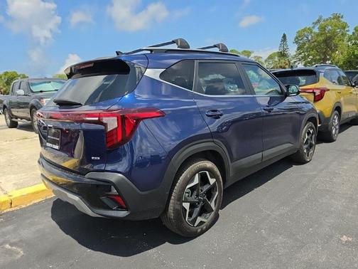 Dark Ocean Blue 2025 Kia Seltos EX