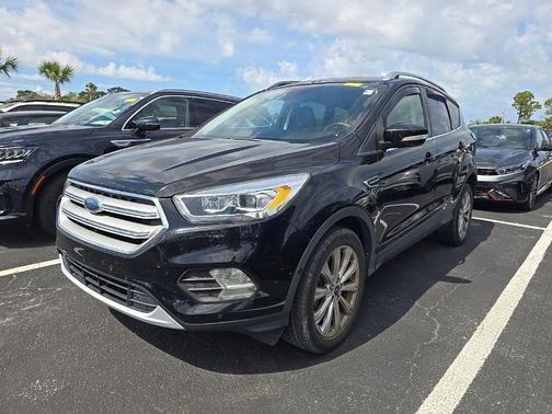 Shadow Black 2018 Ford Escape Titanium