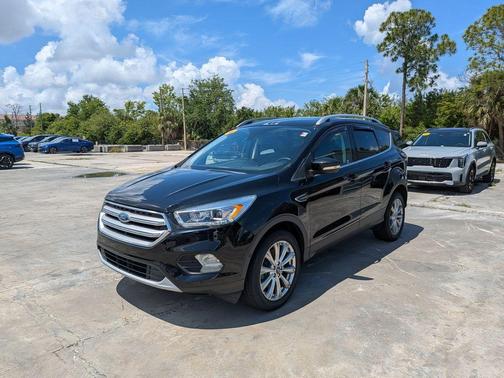 Shadow Black 2018 Ford Escape Titanium
